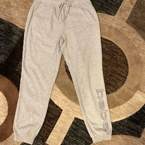 Never Worn Bebe sweatpants!!